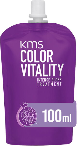 Bild von KMS COLORVITALITY Intense Gloss Treatment 100ml für farbbehandeltes Haar, das trocken, porös und stumpf geworden ist.