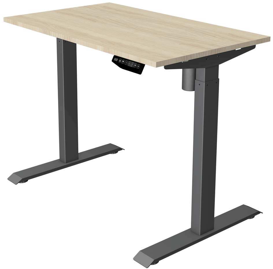 Bild von KERKMANN Schreibtisch Kompakttisch Move 1 elektr. höhenverstellbar BxTxH 120x80cm -123cm lic