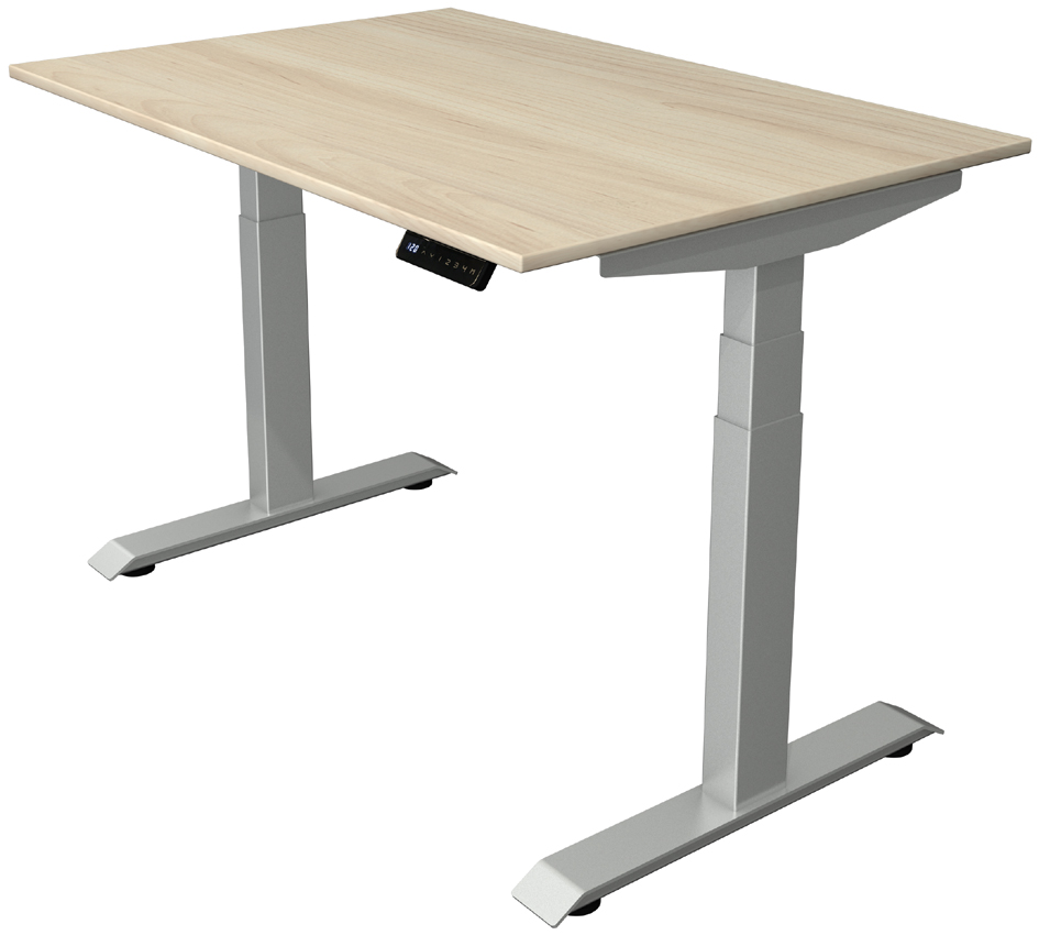 Bild von KERKMANN Schreibtisch Sitz-/Stehtisch Move 4 neu elektr. höhenverstellbar BxT-H 120x80-129cm
