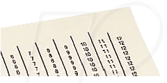 Bild von WAGO 210-331/254-204 Beschriftungsstreifen selbstklebend Aufdruck: 17 - 32 1St.