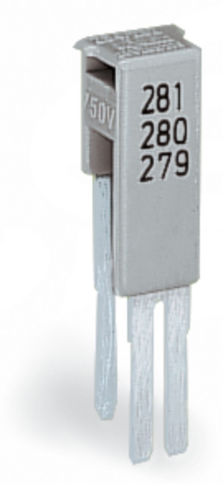Bild von 25x Wago Reduzierbrücker, Elektronikzubehör + Gehäuse, Grau