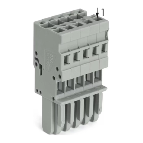 Bild von WAGO 1 Conductor Female Plug, 8 Pole Grey (Diverse) im Test