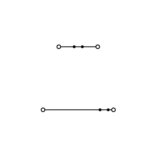 Bild von WAGO GmbH &amp; Co. KG Doppelstockklemme 0,08-2,4mmq grau L/L 870-501