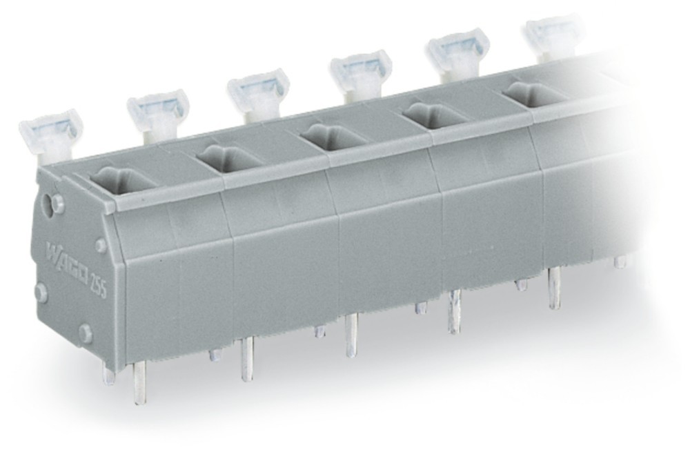 Bild von WAGO 255-602 Federkraftklemmblock 2.50mm² Polzahl 2 Grau 200St.