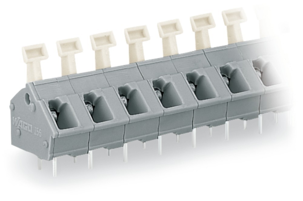 Bild von WAGO 256-509 Federkraftklemmblock 2.50mm² Polzahl 9 Grau 60St.