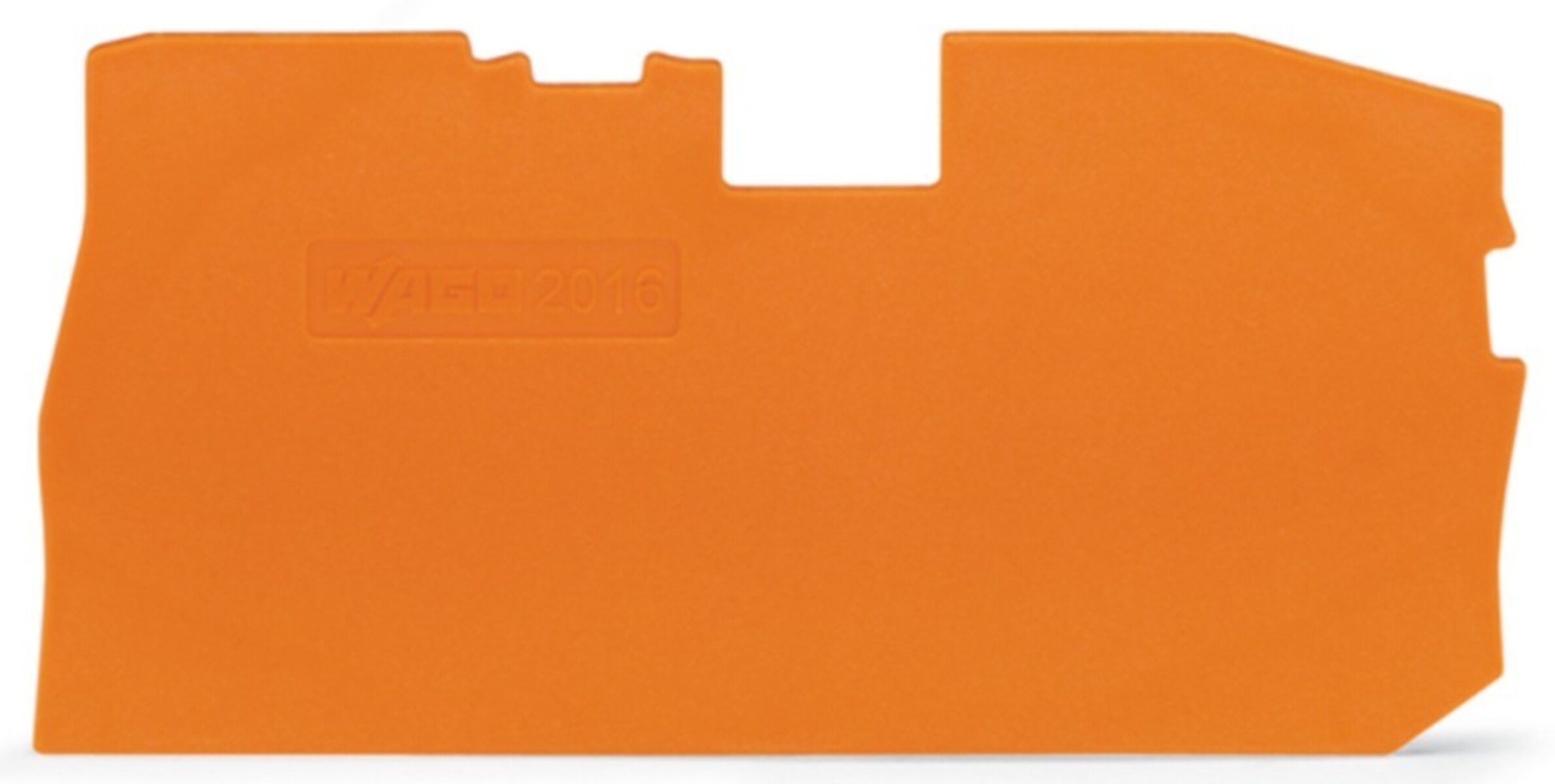 Bild von Wago Top Job S Abschl. u. 2016-7192 Zwischenplatte f. Reihenkl. orange (Werkzeug), Kabel Zubehör, Orange