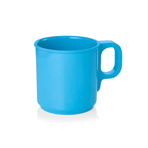 Bild von Campingbecher SUMMER - Melamin - H: 7,5cm - D: 7,7cm - 250ml - blau