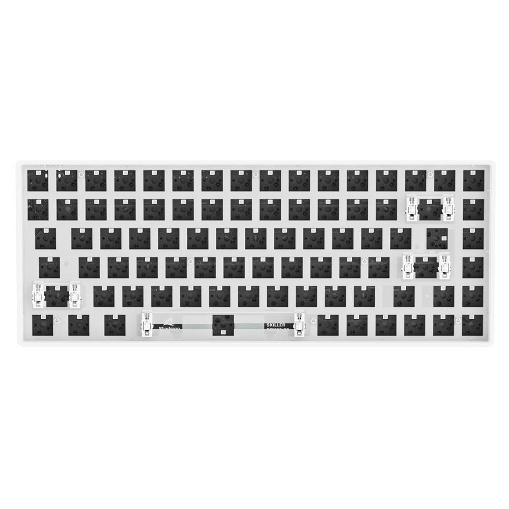 Bild von Sharkoon SKILLER SGK50 S3 Barebone, Gaming-Tastatur (weiß) (4044951039210)