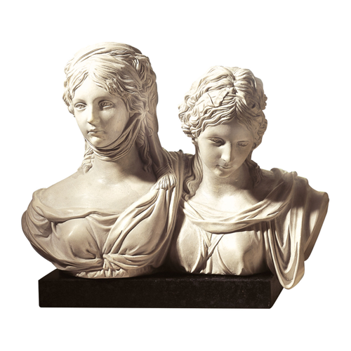 Bild von Johann Gottfried Schadow: Büste 'Luise und Friederike', Kunstmarmor