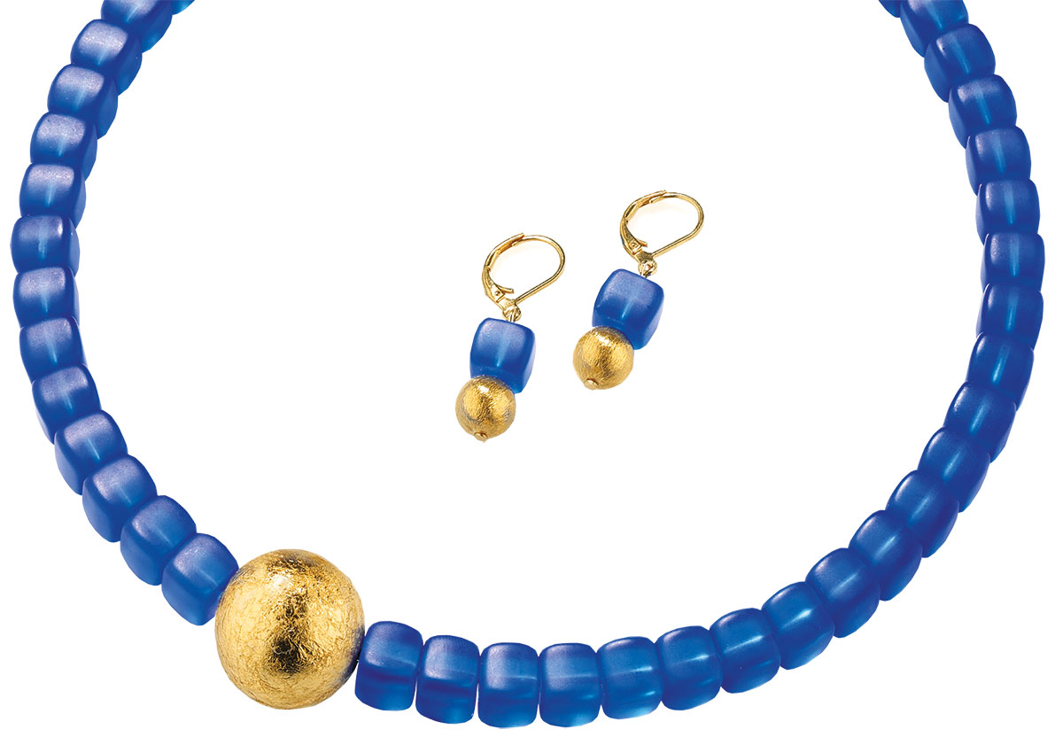 Bild von Petra Waszak: Schmuckset 'Deep Blue'