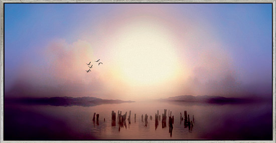 Bild von Ule W. Ritgen: Bild 'Dawn' (2008), gerahmt