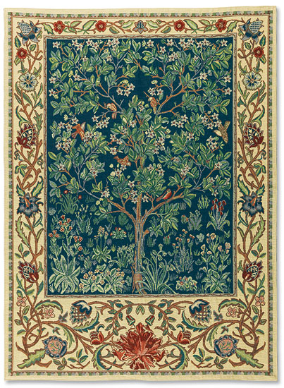 Bild von Wandteppich 'Tree of Life' (groß, 120 x 88 cm) - nach William Morris