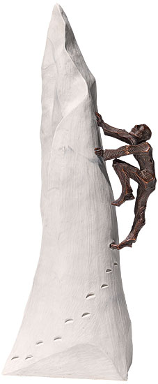 Bild von Roman Johann Strobl: Skulptur 'Mein persönlicher Everest'