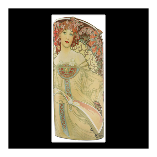 Bild von Alphonse Mucha: Keramikvase 'F. Champenois Imprimeur-Éditeur' (1897)