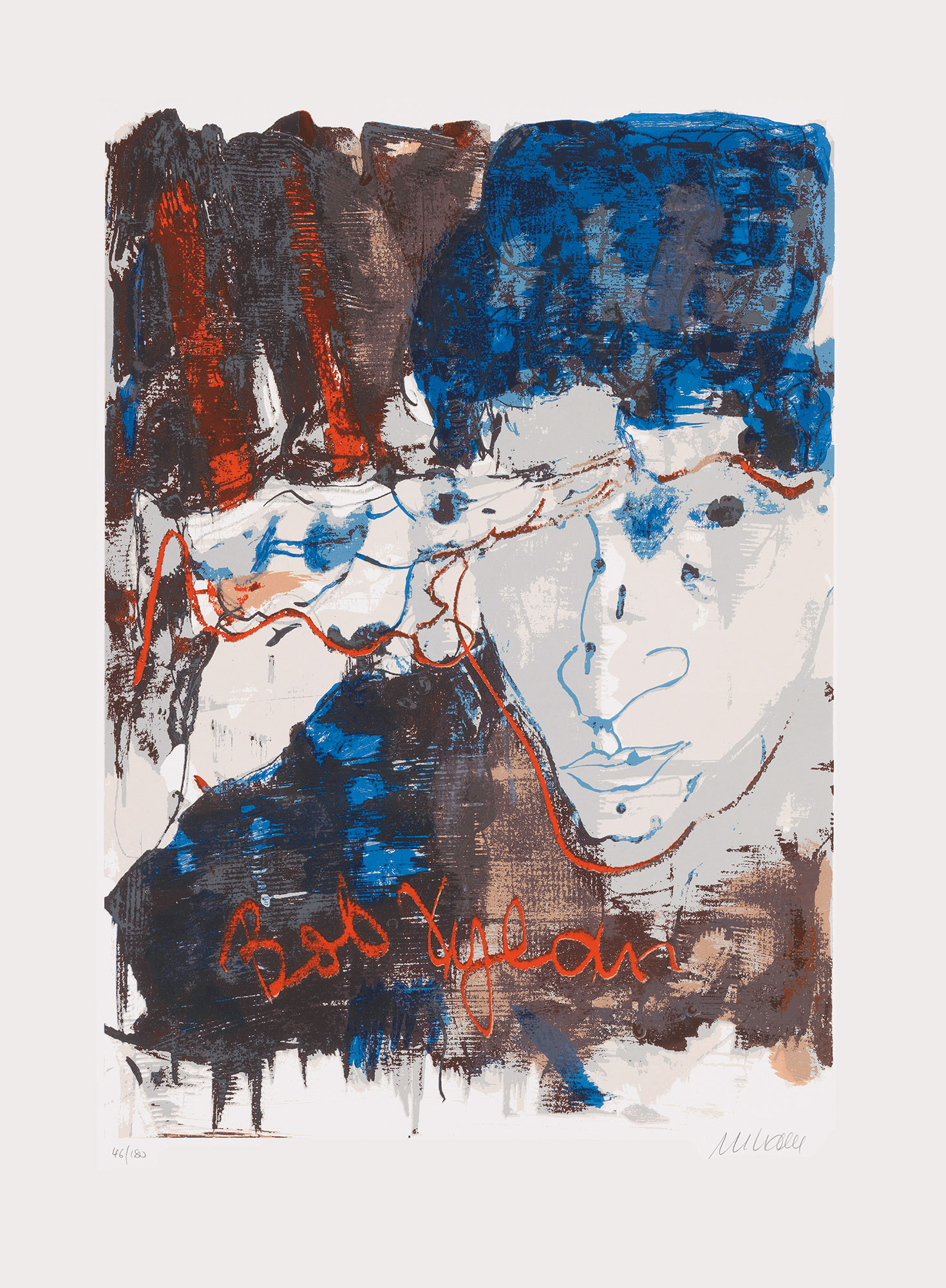 Bild von Armin Mueller-Stahl: Bild 'Bob Dylan' (2016), ungerahmt