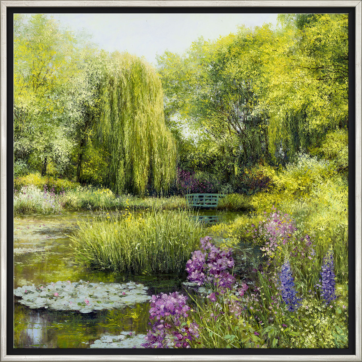 Bild von Jean-Claude Cubaynes: Bild 'L´Étang', gerahmt