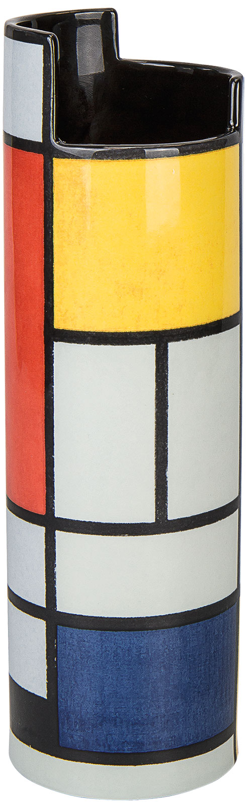 Bild von Piet Mondrian: Keramikvase 'Komposition'