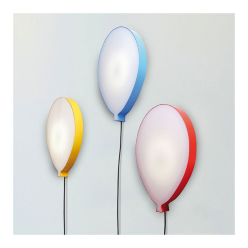 Bild von LED-Wandleuchte 'Hi Lights Ballon Gelb'