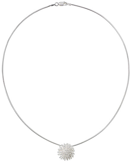 Bild von Collier 'Silver Spikes', Schmuck