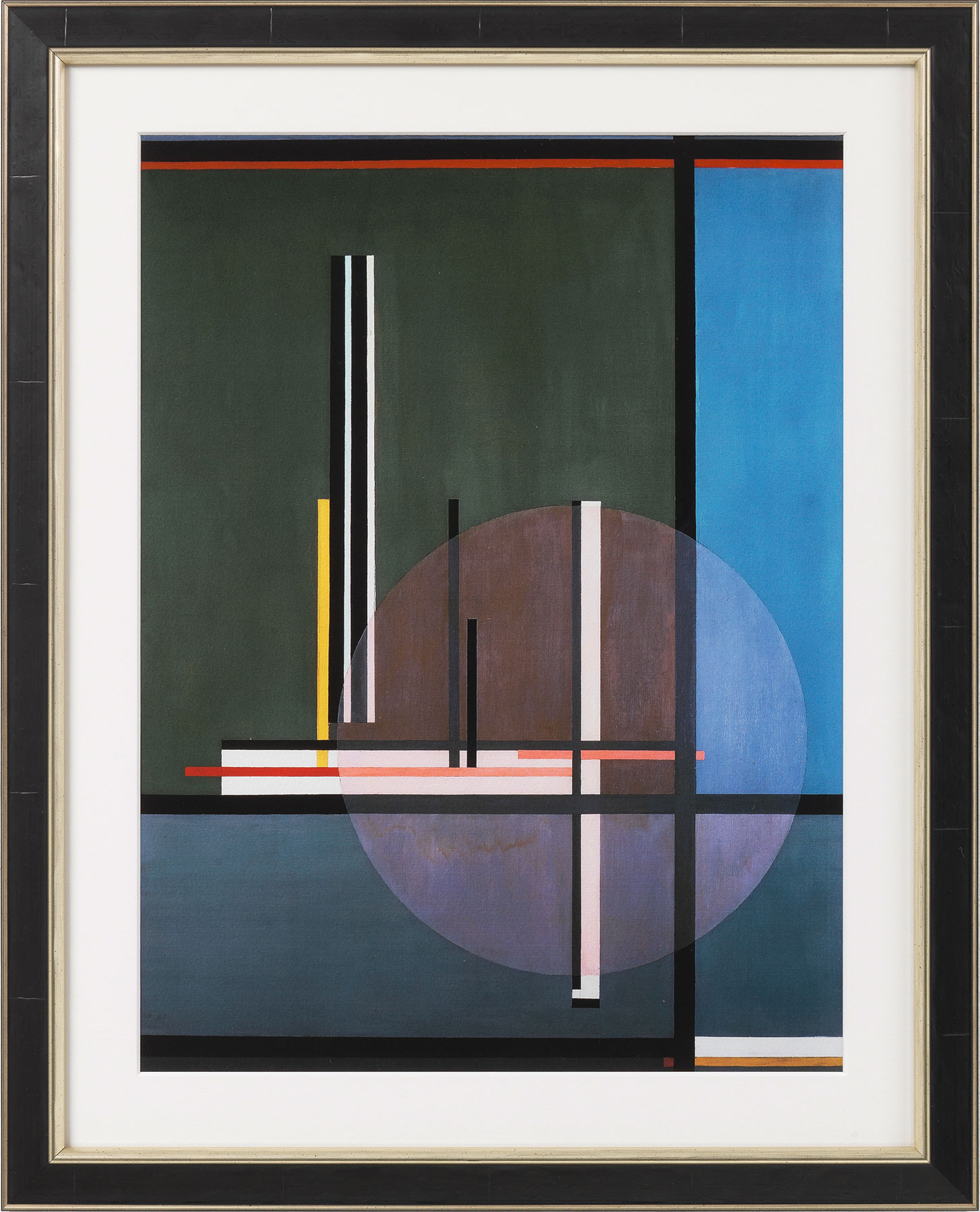 Bild von László Moholy-Nagy: Bild 'LIS' (1922), gerahmt