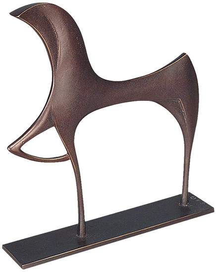 Bild von Torsten Mücke: Skulptur 'Pferd', Bronze