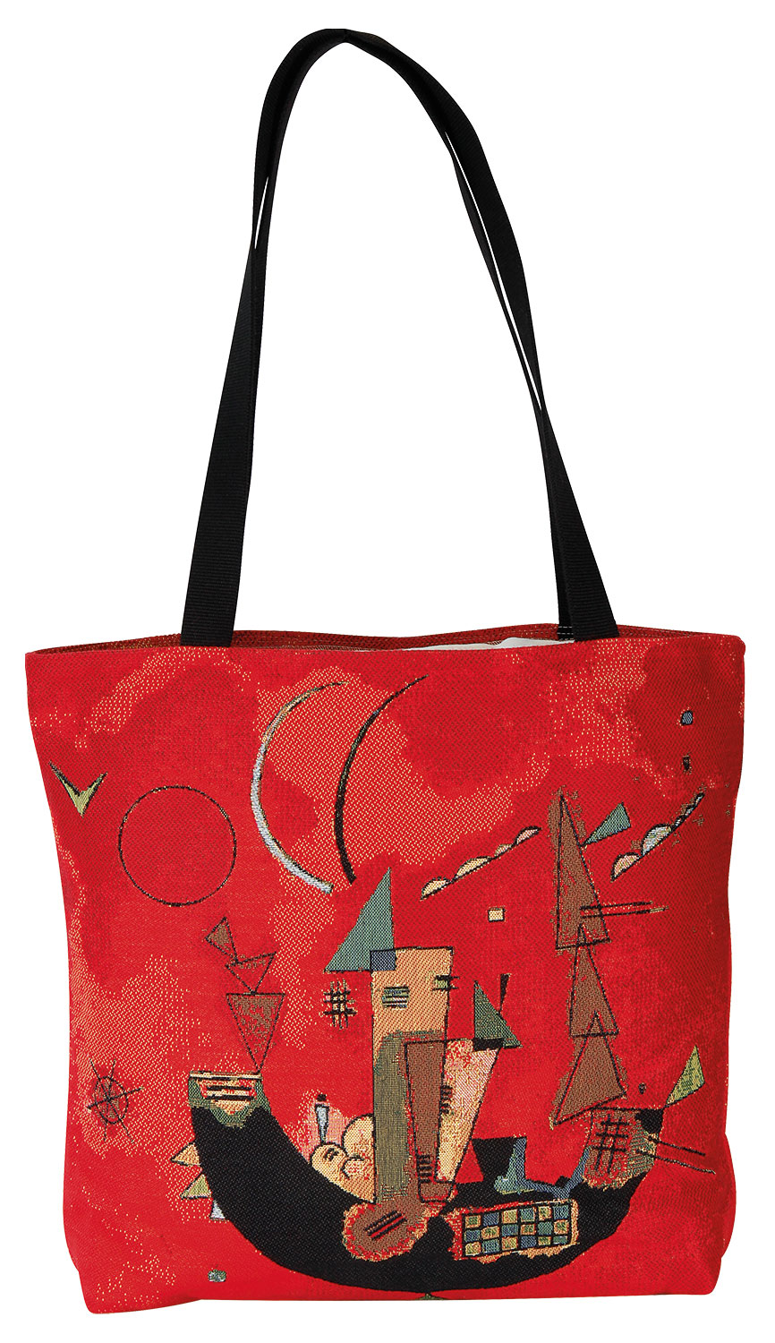 Bild von Wassily Kandinsky: Schultertasche 'Mit und Gegen'
