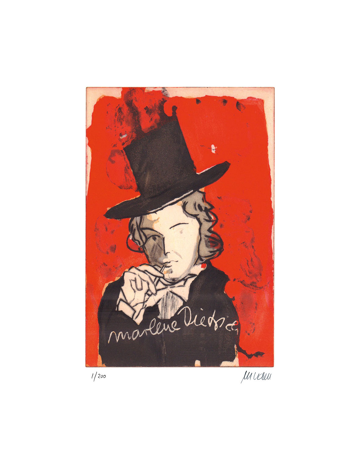 Bild von Armin Mueller-Stahl: Bild 'Marlene Dietrich - Ich bin die fesche Lola' (2020), ungerahmt