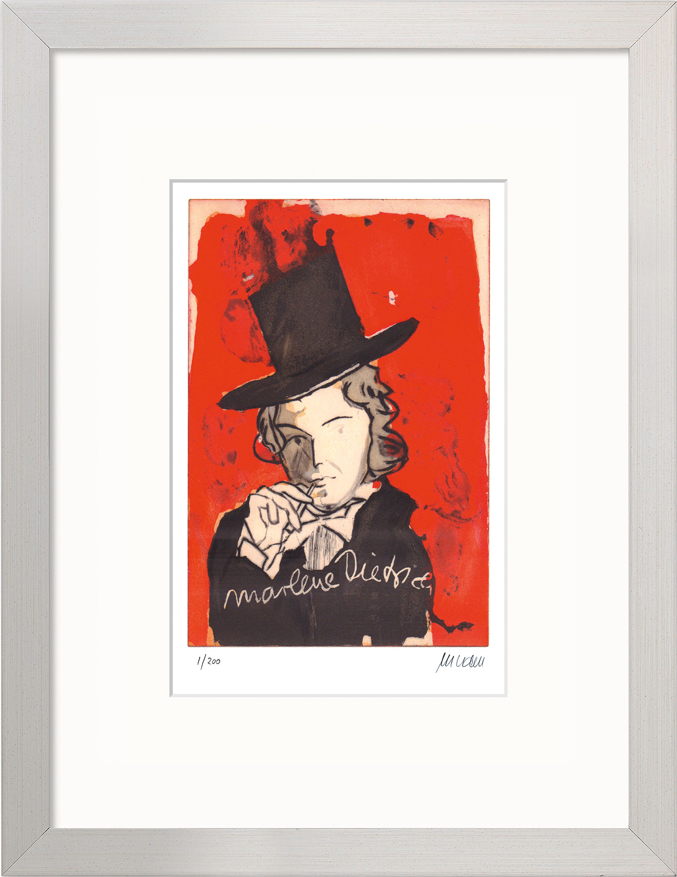 Bild von Armin Mueller-Stahl: Bild 'Marlene Dietrich - Ich bin die fesche Lola' (2020), gerahmt