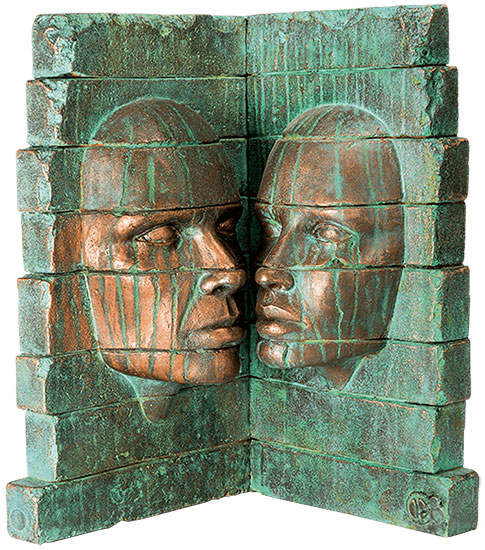 Bild von Daniel Giraud: Skulptur 'Ruine', Bronze