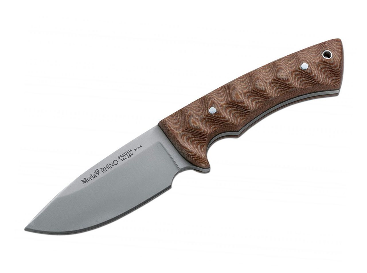 Bild von Rhino Micarta brown