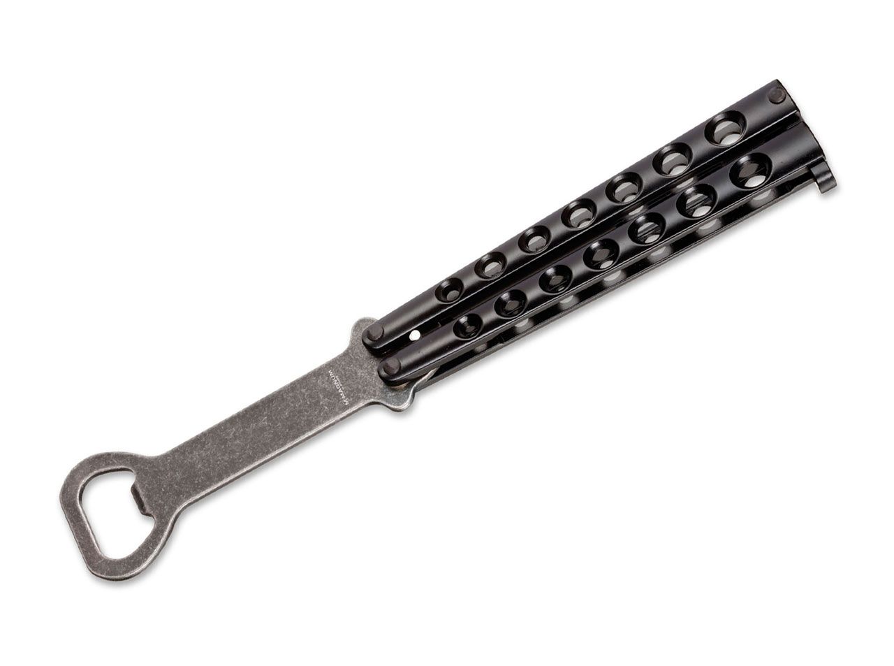 Bild von Kapselheber Flaschenöffner Magnum Balisong Black