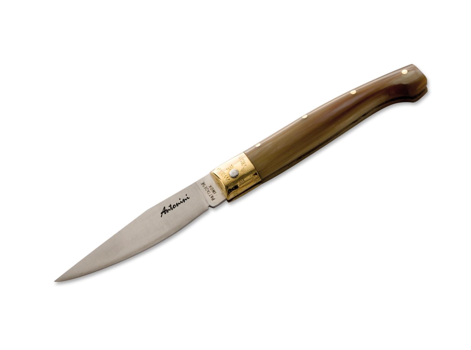 Bild von Taschenmesser ANTONINI PATTADA CORNO §42a konform legal führen