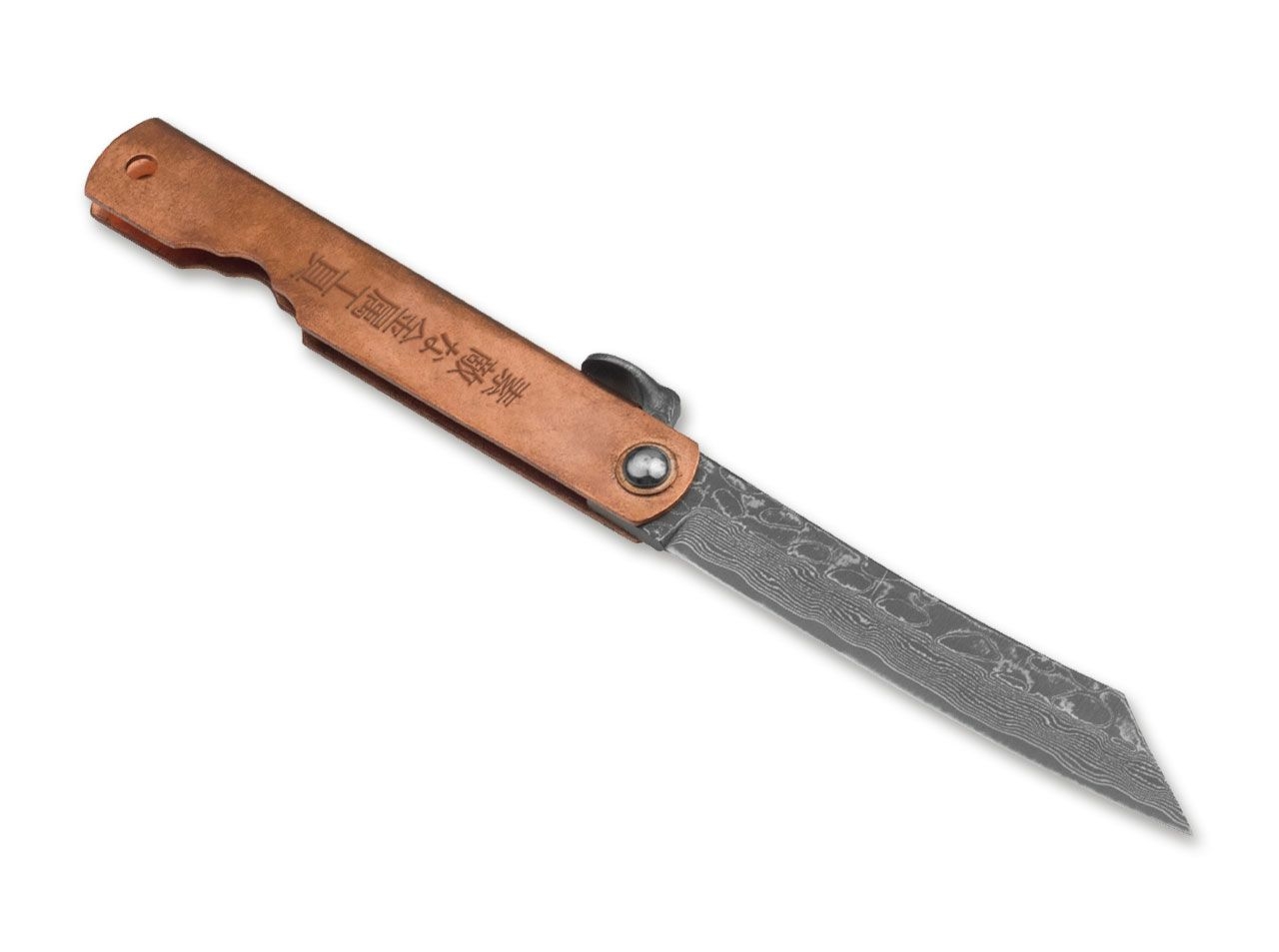 Bild von Taschenmesser Irogane Damascus