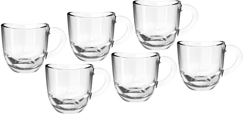 Bild von LEONARDO Espressotasse »NAPOLI«, (Set, 6 tlg.), 80 ml, 6-teilig