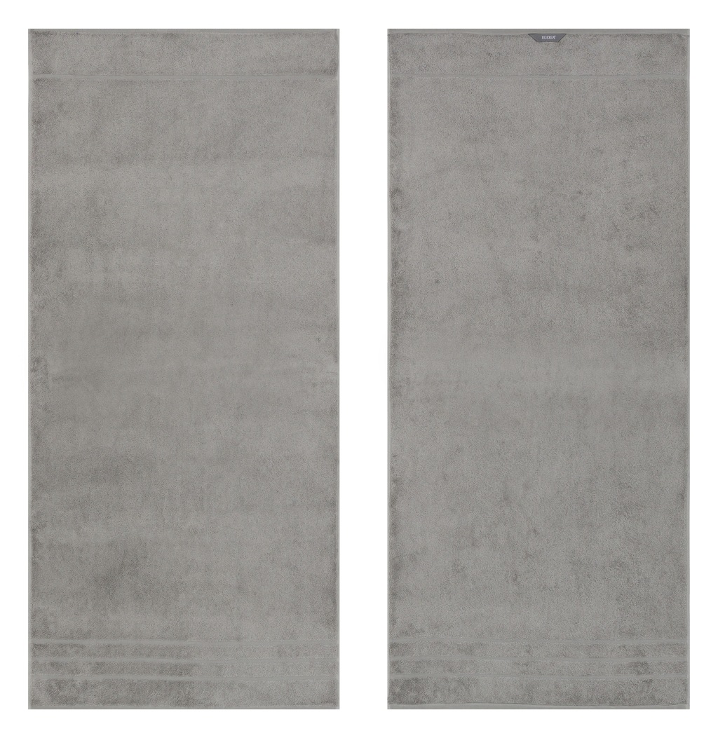 Bild von Egeria Badetuch "Prestige", (1 St., Badetuch 75 x 160 cm), Uni Programm mit Streifenbordüre, SUPIMA Baumwolle