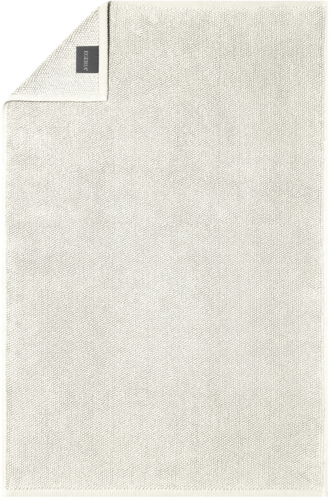 Bild von Egeria Badematte Boston, Höhe 1 mm, fußbodenheizungsgeeignet, Baumwolle, rechteckig, Badvorleger Uni Farben, waschbar