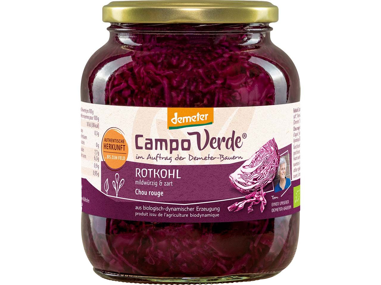 Bild von Campo Verde Bio-Rotkohl, 680 g