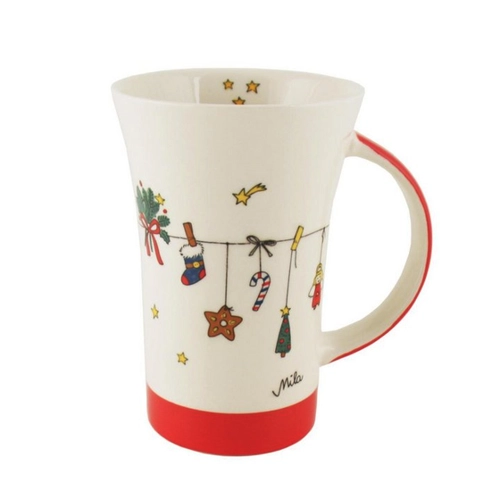 Bild von 440s-Exklusiv Mila Keramik-Becher - Coffee Pot 'Es Weihnachtet sehr'