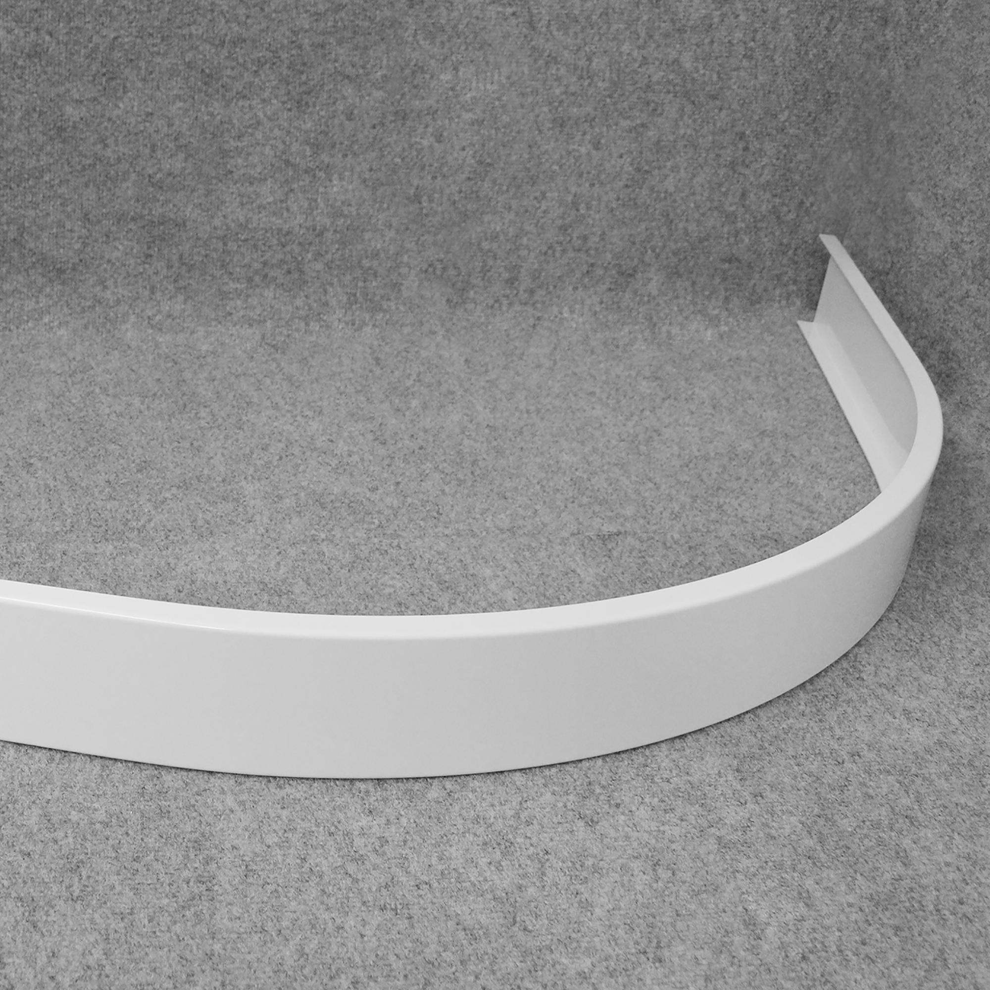 Bild von Aluminiumschürze für Breuer 'Flat Line Design' Runddusche 90 x 10 cm