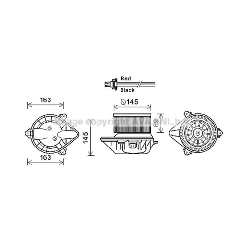 Bild von AVA QUALITY COOLING Elektromotor – Ihr zuverlässiger Helfer für die Innenraumklimatisierung