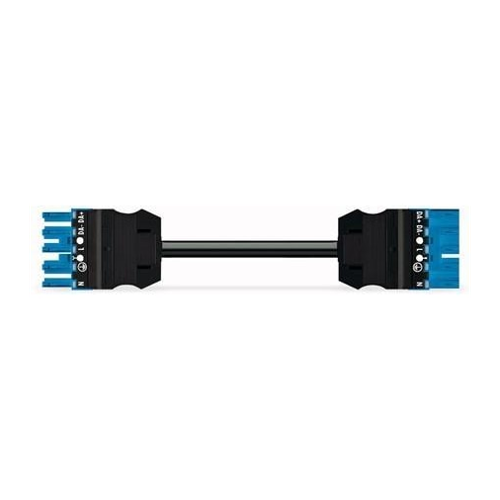 Bild von Winsta Interconnecting Cable 4m PVC ECA Socket/Plug Blau