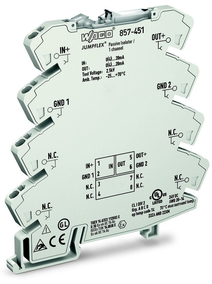 Bild von Wago Passive isolator 1 chan, Automatisierung