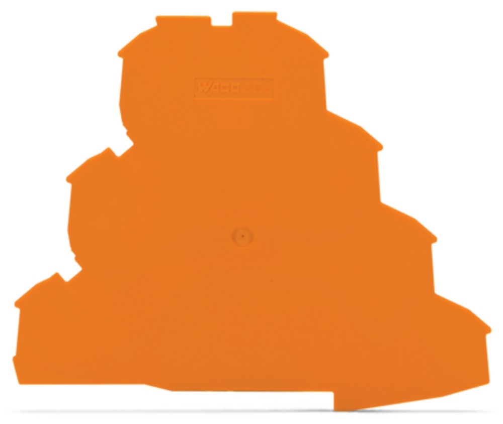 Bild von 25x Wago Abschlussplatte, Elektronikzubehör + Gehäuse, Orange