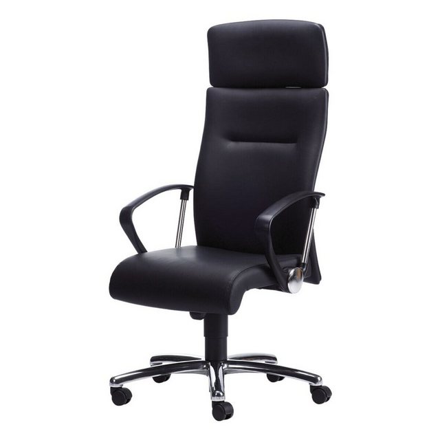 Bild von Nowy Styl Chefsessel Eco Lux, mit Armlehnen, Kopfstütze und ergonomisch geformtem Sitz