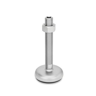 Bild von Ganter Norm® - 31-60-M16-200-B3-UK Edelstahl-Stellfüße, mit Gummiauflage