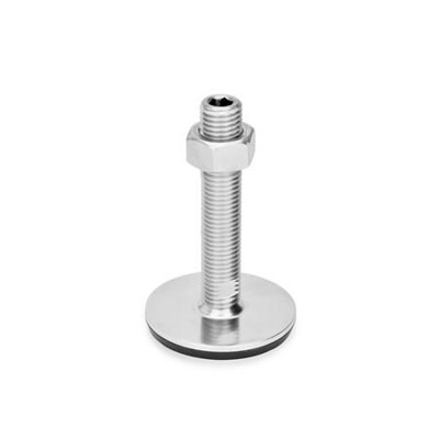 Bild von Ganter Norm® - 41-50-M16-100-D3-UK Edelstahl-Stellfüße, Werkstoff Nr. 1.4301 (A2)