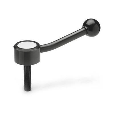 Bild von Ganter Norm® - 125-40-M12-50-E Verstellbare Flachspannhebel mit Außengewinde,Stahl