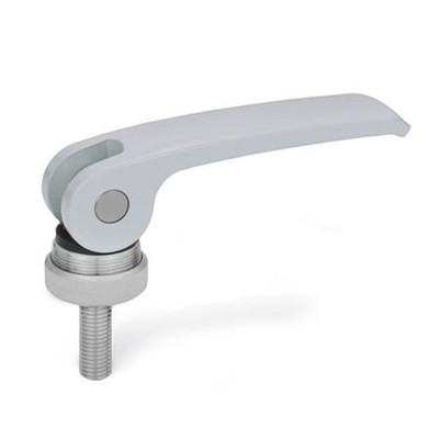 Bild von Ganter Norm® - 927.4-101-M8-35-A-S Exzenterspanner mit Edelstahl-Schraube, Hebel Zink-Druckguss