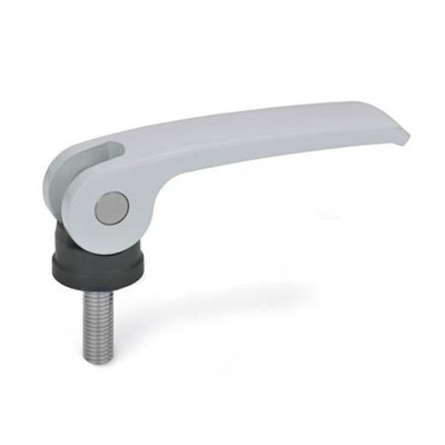 Bild von Ganter Norm® - 927.4-101-M8-50-B-S Exzenterspanner mit Edelstahl-Schraube, Hebel Zink-Druckguss