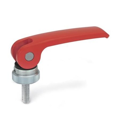 Bild von Ganter Norm® - 927-101-M10-40-A-R Exzenterspanner mit Schraube, Hebel Zink-Druckguss